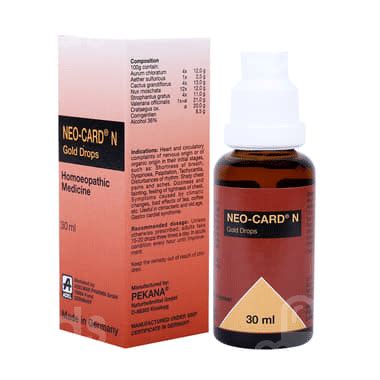 Adel Neo Card N Gold Drop 30 Ml - Uses, Side Effects, Dosage, Price ...