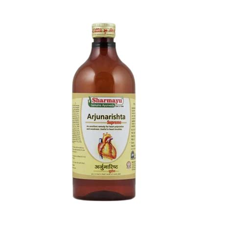 Buy Sharmayu Arjunarishta Supreme 450ml | Ayurvedic Heart Health Tonic ...