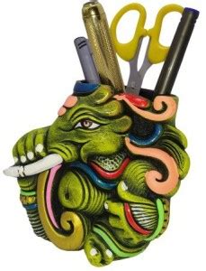 Flipkart.com | Quinergys 1 Compartments Clay Pencil Stand Organizer ...