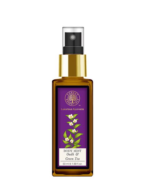 Foxy.in : Buy Forest Essentials Body Mist - Oudh & Green Tea (Travel ...