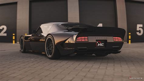 This Modified 1970 Pontiac Firebird Formula 400 Restomod Render Keeps A ...