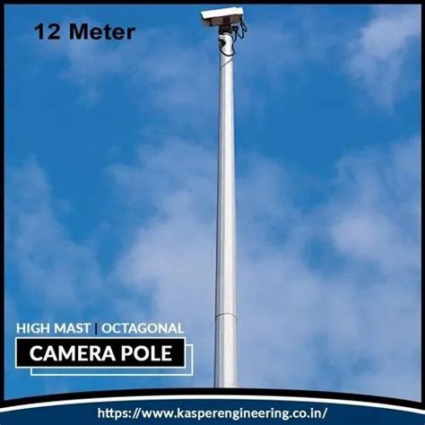 Flag Mast Pole - 20 Meter MS Flag Mast Pole Manufacturer from Greater Noida