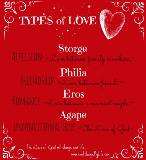 Types Of Love