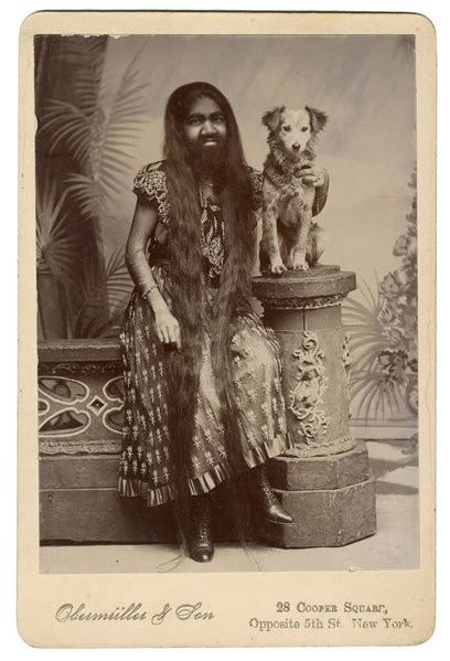 Lot Detail - FARINI, Krao (1876-1926). Cabinet card portrait photograph....