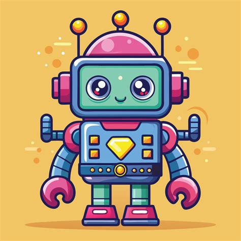 Cute Robot Vector 的图像结果