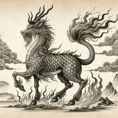 Kirin/Qilin/麒麟: Auspicious beast in Chinese mythology - Chinese Weird Tales