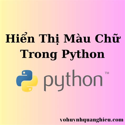 Image result for To Nhieu Mau Trong Python