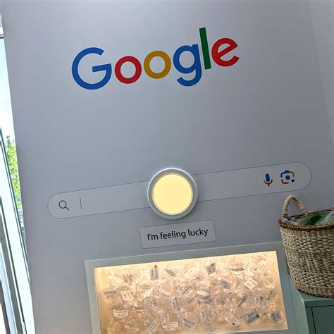 Google I'm Feeling Lucky Swag Dispenser Booth