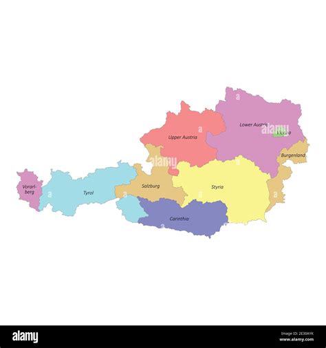 Austrian borders Stock Vector Images - Alamy