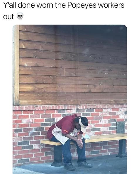 Popeyes Worker Meme