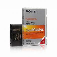 hdv cassette sony professional hdv 124mins hdv cassette sony professional hdv 124mins