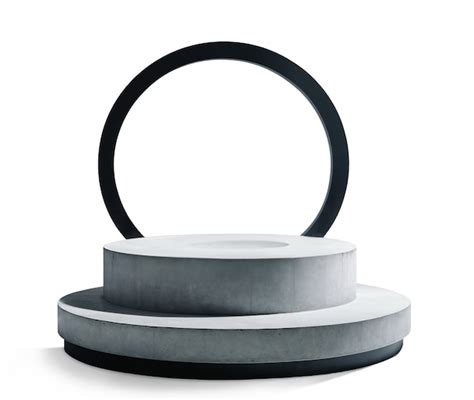 3D-рендеринг изолированного подиума | AI-сгенерированный PSD