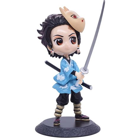 Buy Demon Slayer Tanjiro With Mask Q Figure 15Cm| Limited Edition ...