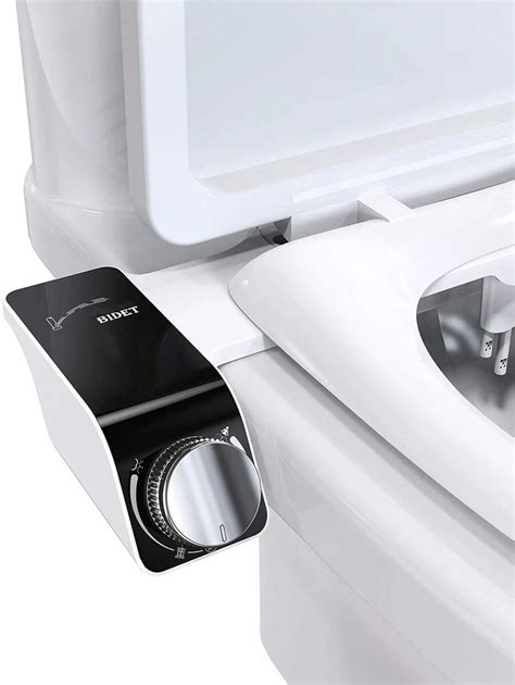 1pc Bidet Attachment For Toilet, Non-Electric Self-Cleaning Dual Nozzle ...