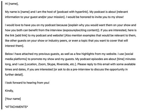 [Free Email Template] How to Invite a Guest to Your Podcast