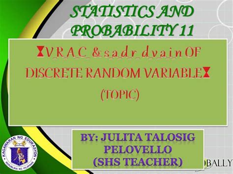 Discrete Random Variable Variance StatCrunch 的图像结果
