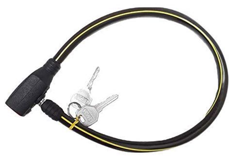 Harrison 0194 Cycle Cable Lock 5 Lever│ Heavy Duty Cable Lock│Cable ...