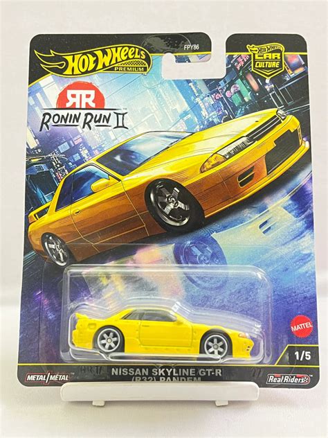 HOT WHEELS - RONIN RUN II - PREMIUM -NISSAN SKYLINE GT-R (R32) PANDEM ...
