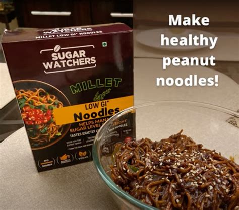 Healthy Thai Peanut Noodles – Sugar Watchers Low GI Staples