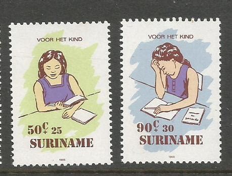 Stamps on Child Welfare – Suriname 1985 – Stamp Digest