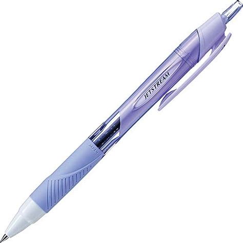 Uni Jetstream Standard Ballpoint Pen (0.38 mm , Black Ink , Lavender ...