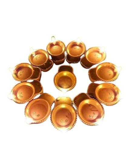 TDX Led Water Sensor 12 pcs Diya Pack : Amazon.in: Home & Kitchen