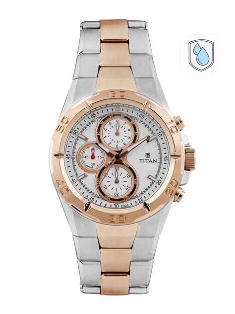 Titan Men Silver-Toned Dial Watch NE9308KM01J - Price History