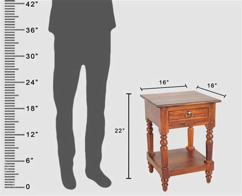 Belgium Solid Wood Side Table
