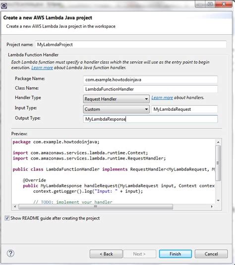Image result for AWS Lambda Java Example