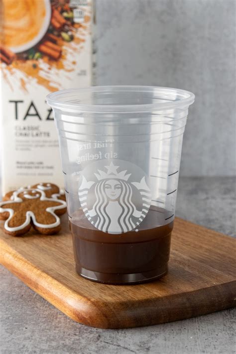 Starbucks Iced Gingerbread Oat Milk Chai Latte Copycat Recipe - Sweet Steep