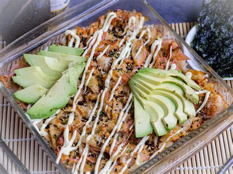 Sushi Bake / Crab Casserole | GradFood