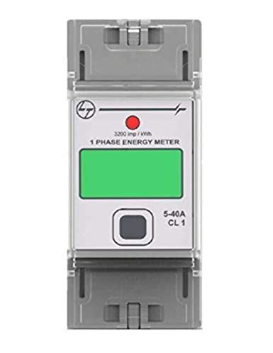 Energy meter 1P (5-40A) Class 1 (DIN MOUNTING) : Amazon.in: Industrial ...