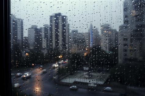 下雨中的城市高清图片下载-正版图片600272899-摄图网