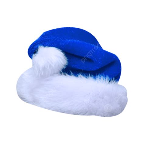Blue Santa Hat