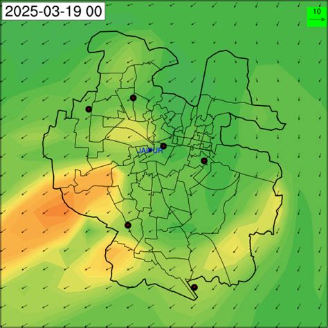 Jaipur - Air Quality Early Warning System, Project by Indian Institute ...