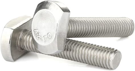Buy M8 x 16mm T-Slot Drop-in Stud Sliding Bolts T Shape Screws, 304 ...