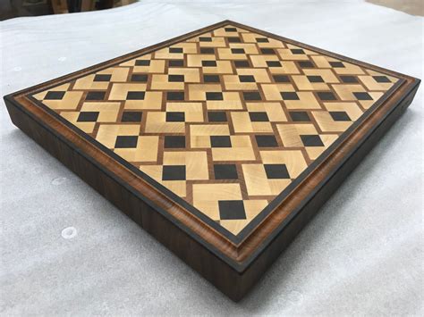 End Grain Cutting Board Original Pattern by Nice Joinery - Etsy