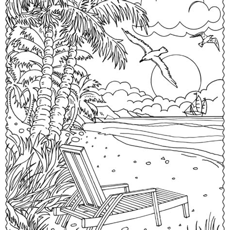 Beach Colouring Page Coloring Pages Beach Coloring Pages, Sheets And