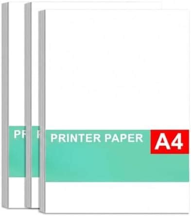 A4 Size White Paper 500 Sheets | Smooth Finish Copier Paper | Ideal for ...
