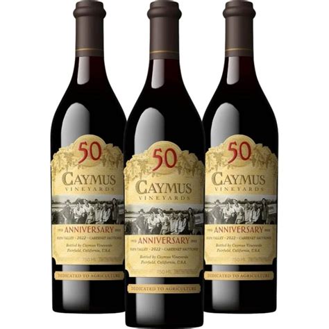 Caymus 50th Ann Napa Valley Cabernet Sauvignon 2022 | Whiskey Caviar
