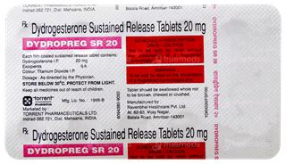 Dydropreg Sr 20 Tablet 10 - Uses, Side Effects, Dosage, Price | Truemeds