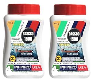 Infinizo USA CASSCO 1500 Natural Bacterial Septic Tank Cleaner/Toilet ...