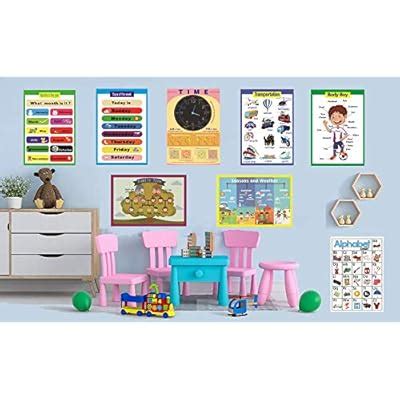 10 Educational Preschool Posters for | Ubuy India