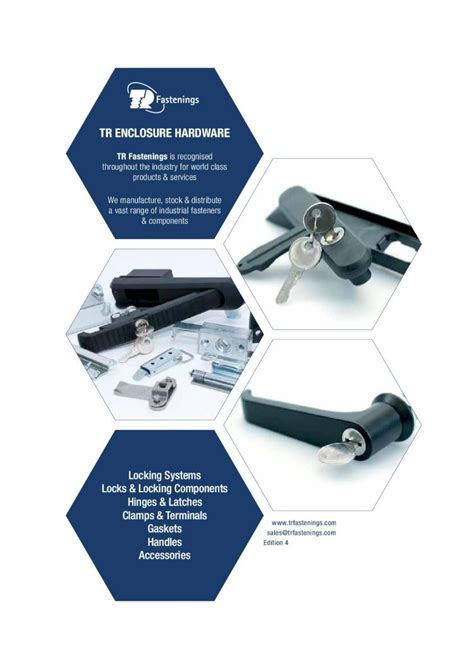 (PDF) TR ENCLOSURE HARDWARE · Grounding clamps Linear clamps Clamp ...