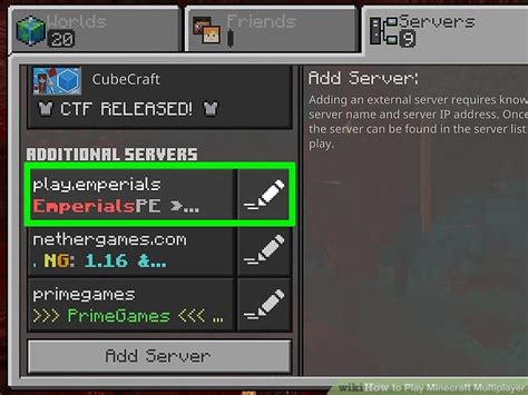 Image result for How to Play Multiplayer Minecraft Java with IP Server