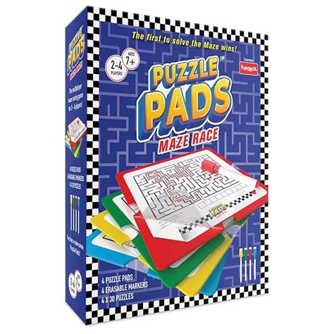 Buy Funskool Puzzlepads Maze Race, Strategy Game, Board Game for Kids ...