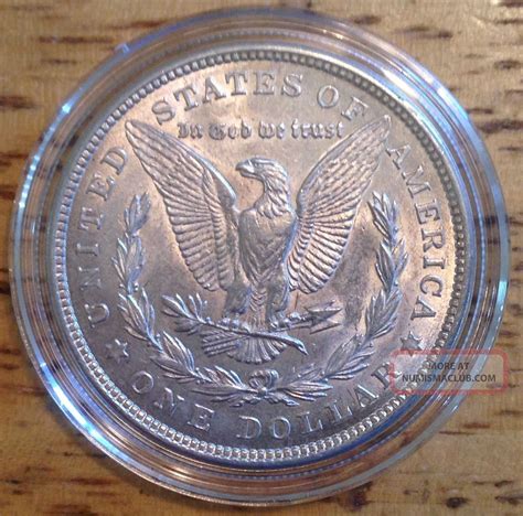 1921 - P Morgan Silver Dollar, Au, Philadelphia Us Silver Dollar Coin