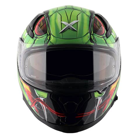APEX VENOMOUS D/V BLACK NEON GREEN – HELMETWALA.COM