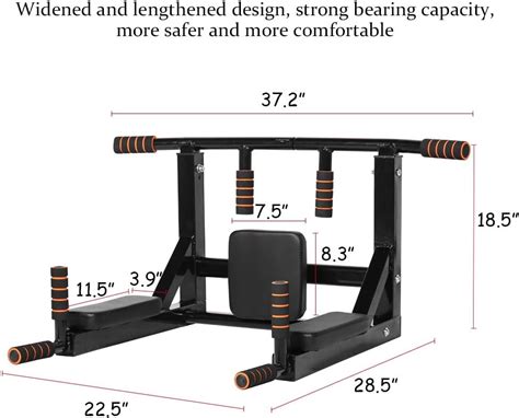 NEWAN Pull Up Bar Wall Mounted Chin Up Bar India | Ubuy