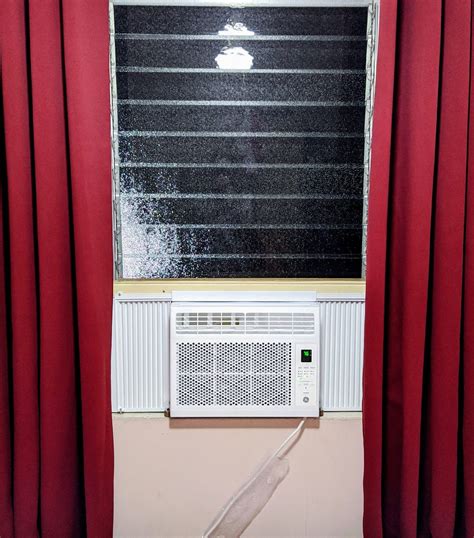Window Air Conditioner Installation on Jalousie